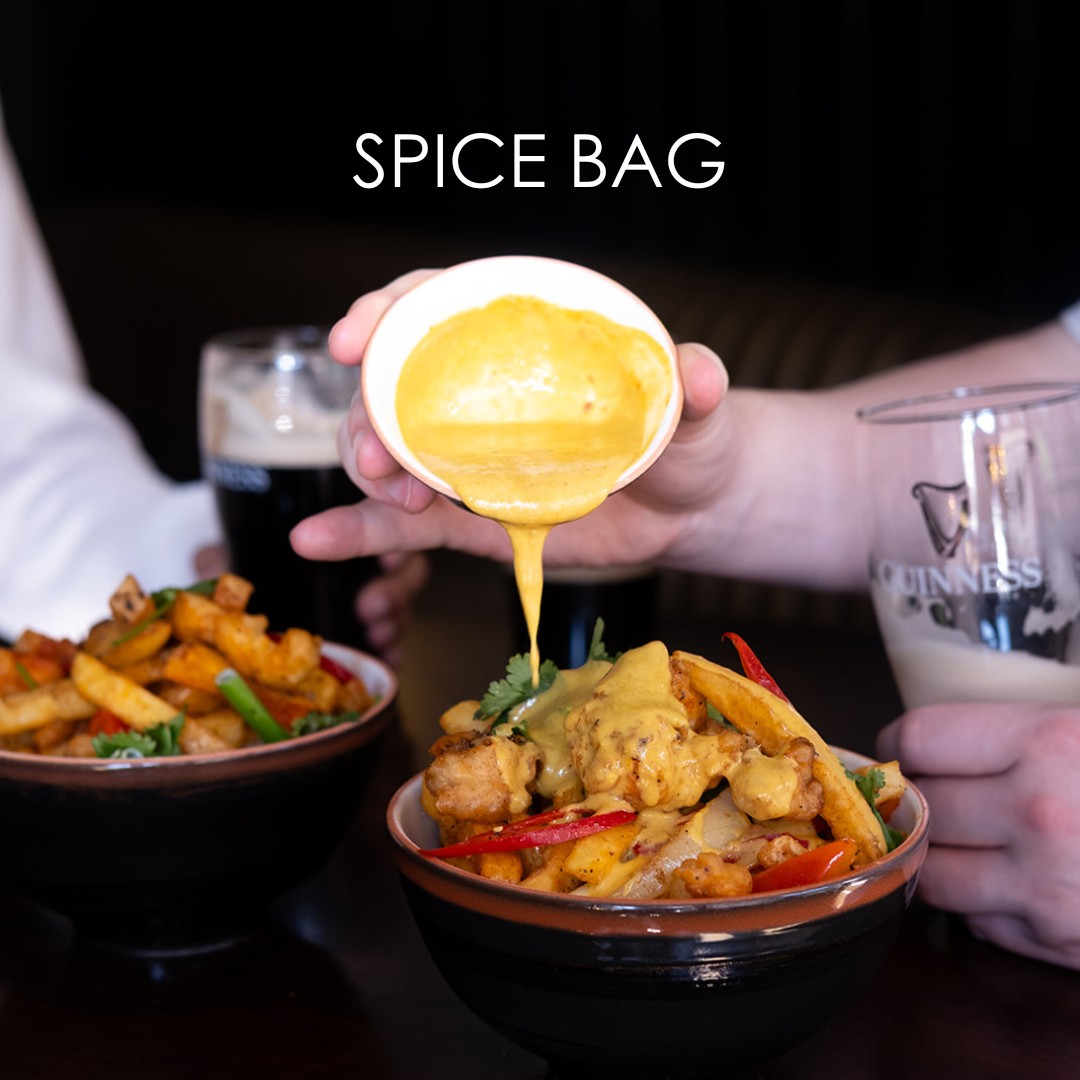 Spice bag with curry 
